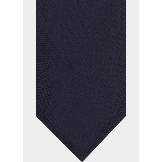 Profuomo Stropdas tie silk woven navy ppwa30010/a - Image 2