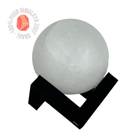 Orakl Dimbare zoutlamp luna 3-4 kg - Image 1