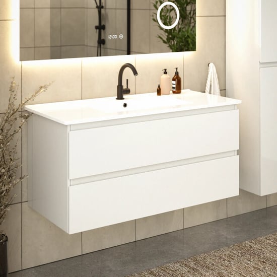 Mirlux Badkamermeubel varo 100 cm - te wastafel - Image 6