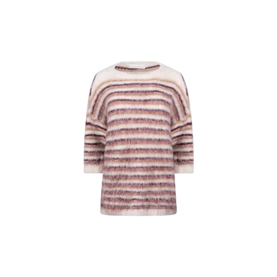 Nukus Nkf03075 402 lucia pullover stripe offwhite/rose - Image 4