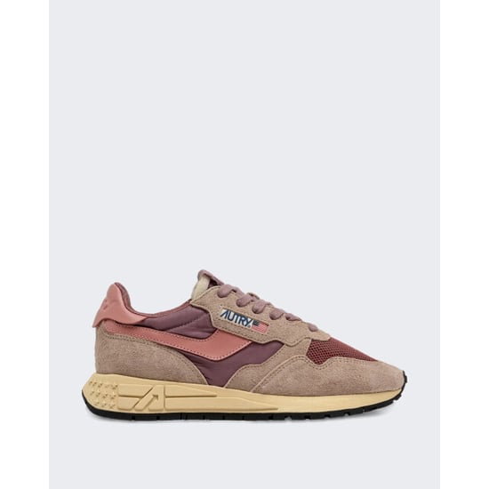 Autry Dames reelwind low sneakers suède met netdetail - Image 1