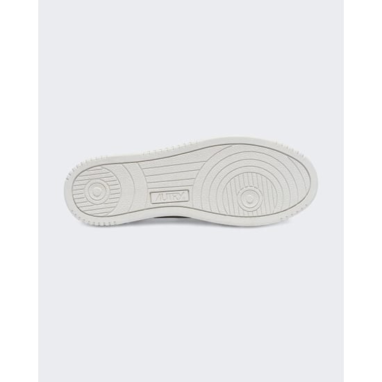 Autry Dames medalist low sneakers leer suède total white - Image 6