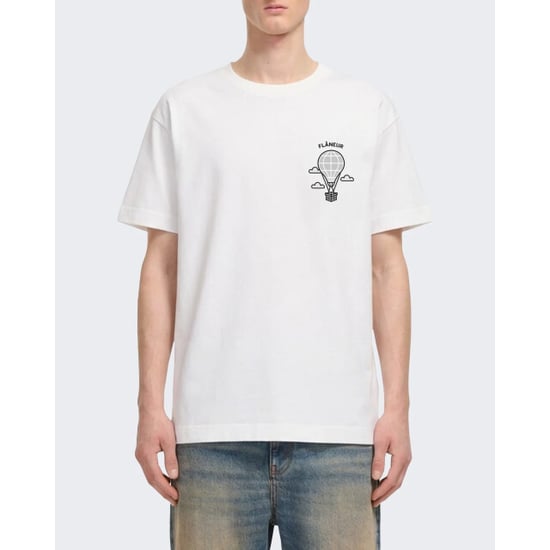 Flaneur Homme Heren oversized balloon t-shirt met korte mouw - Image 2