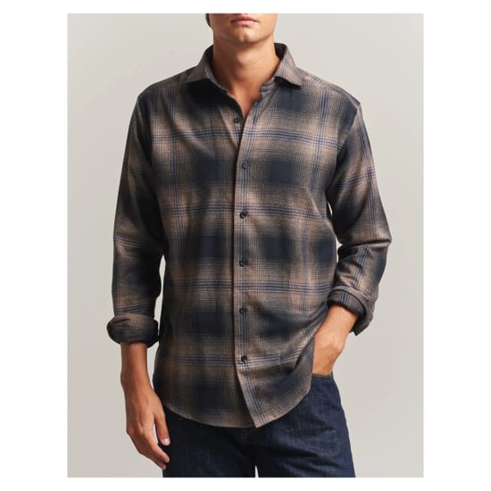 Eton Plaid check flannel lange mouw overhemden 100015755 - Image 3