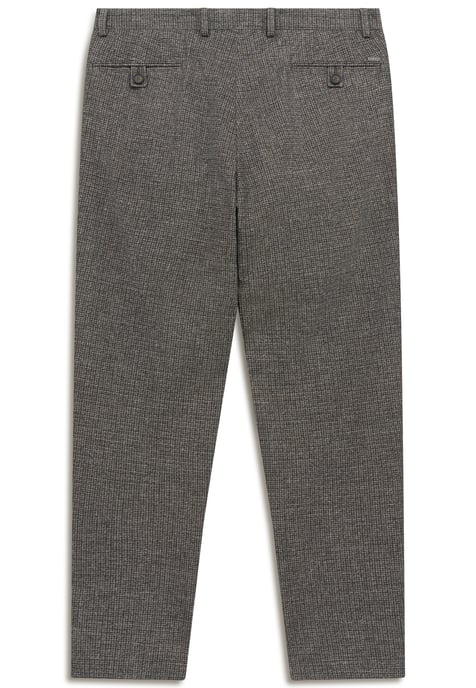 Bugatti Herren Broek met plooien Elio Relaxed Fit ruitpatroon - Image 5