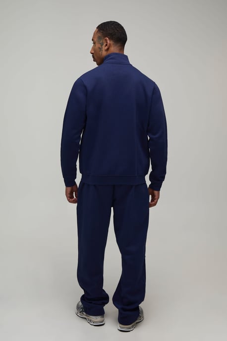 Regular Funnel Zip Through Sweatshirt and Straight Leg jogger - Image 2