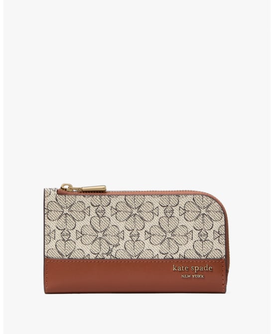 Spade Flower Small Slim Bifold Wallet - Image 1