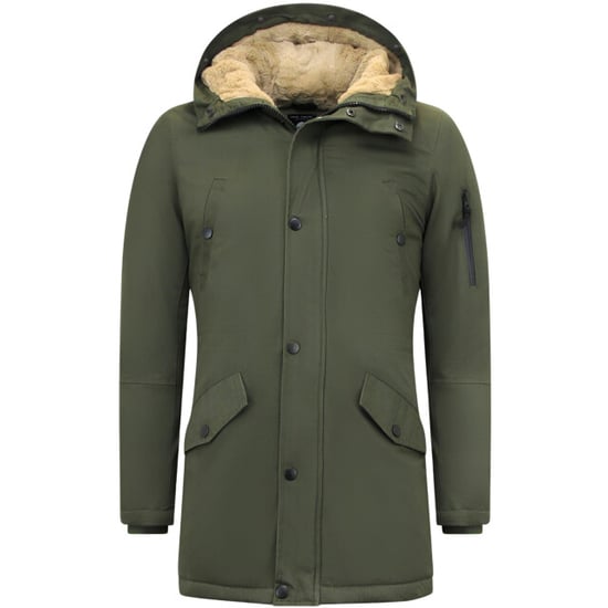 Enos Winterjas parka met capuchon - Image 1