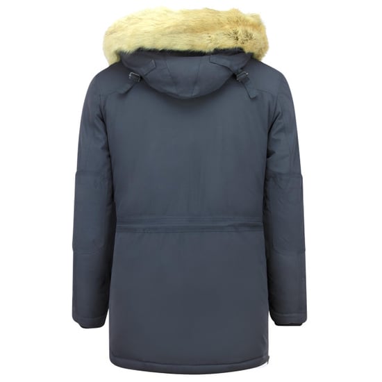 Enos Lange parka jas met faux bontkraag - Image 4