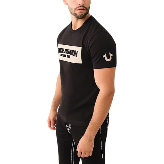 True Religion 700165 Mens T Shirts Crew Neck Short Sleeve Summer Soft Cotton Tee - Image 5