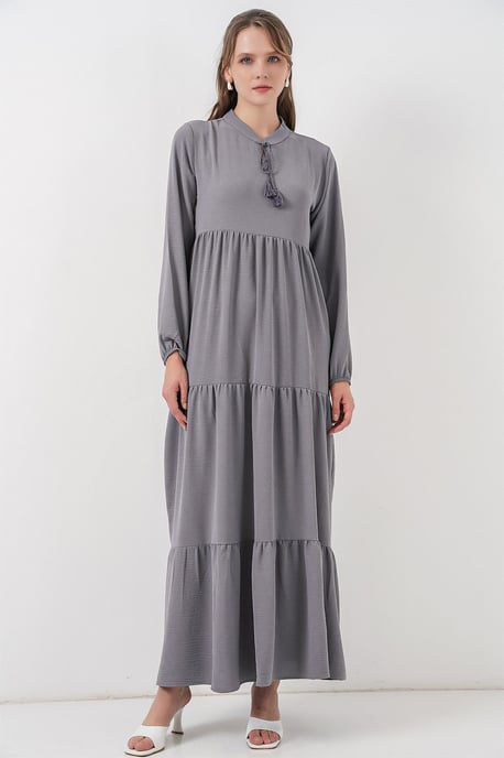 Maxi Dress with Bow Detail - Image 6