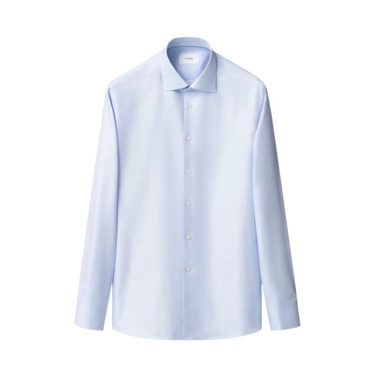 Eton Herringbone signature twill lange mouw overhemden 100015800 - Image 1