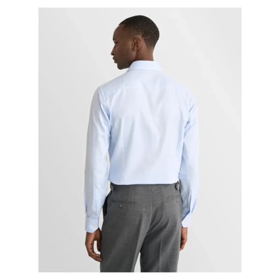 Eton Herringbone signature twill lange mouw overhemden 100015800 - Image 2