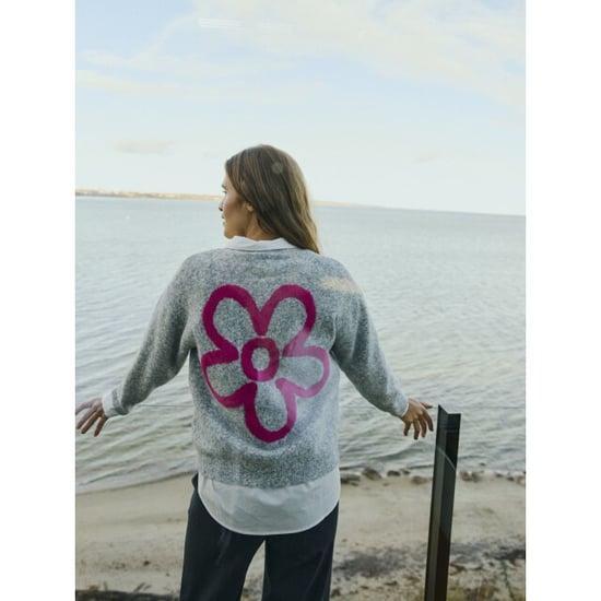 Free Quent Fqnomas-cardigan med.grey fuch - Image 5