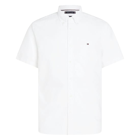 TOMMY HILFIGER Mens Shirt Oxford Lightweight Short Sleeve Regular Fit Summer NEW - Image 5