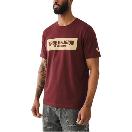 True Religion 700165 Mens T Shirts Crew Neck Short Sleeve Summer Soft Cotton Tee - Image 2
