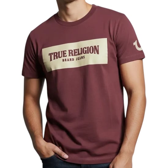 True Religion 700165 Mens T Shirts Crew Neck Short Sleeve Summer Soft Cotton Tee - Image 3