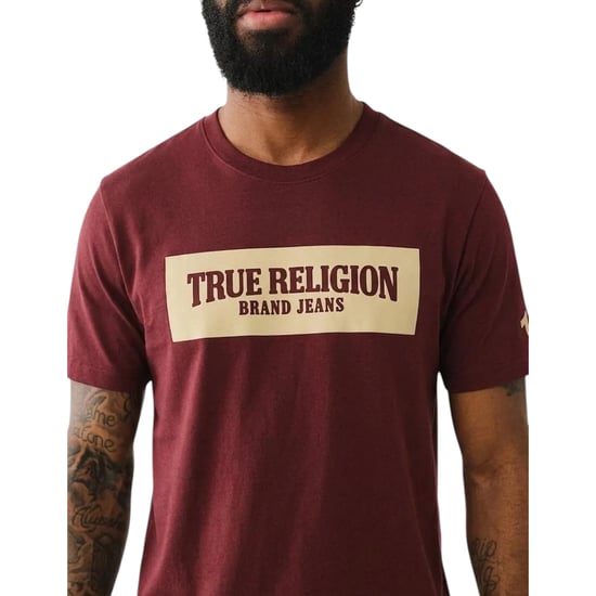 True Religion 700165 Mens T Shirts Crew Neck Short Sleeve Summer Soft Cotton Tee - Image 4