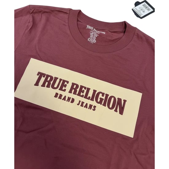 True Religion 700165 Mens T Shirts Crew Neck Short Sleeve Summer Soft Cotton Tee - Image 5