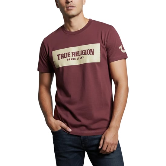 True Religion 700165 Mens T Shirts Crew Neck Short Sleeve Summer Soft Cotton Tee - Image 6