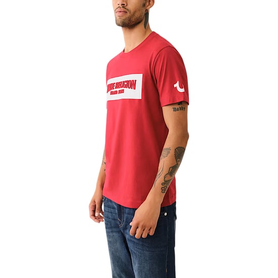 True Religion 700165 Mens T Shirts Crew Neck Short Sleeve Summer Soft Cotton Tee - Image 3