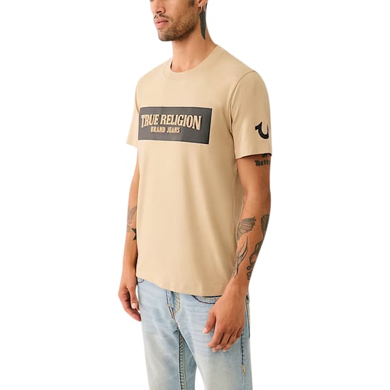 True Religion 700165 Mens T Shirts Crew Neck Short Sleeve Summer Soft Cotton Tee - Image 3