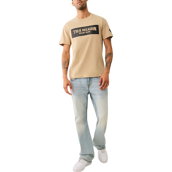 True Religion 700165 Mens T Shirts Crew Neck Short Sleeve Summer Soft Cotton Tee - Image 4