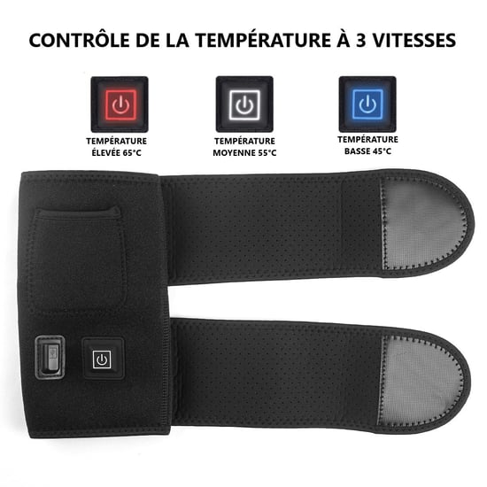 Värmande knäskydd med termoterapi - Image 2