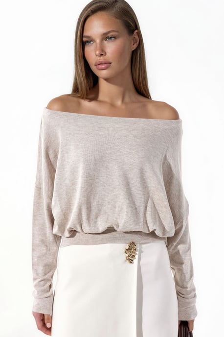 Women's Acrylic-Blend Blouse - Image 1