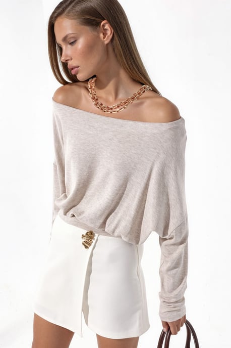 Women's Acrylic-Blend Blouse - Image 2