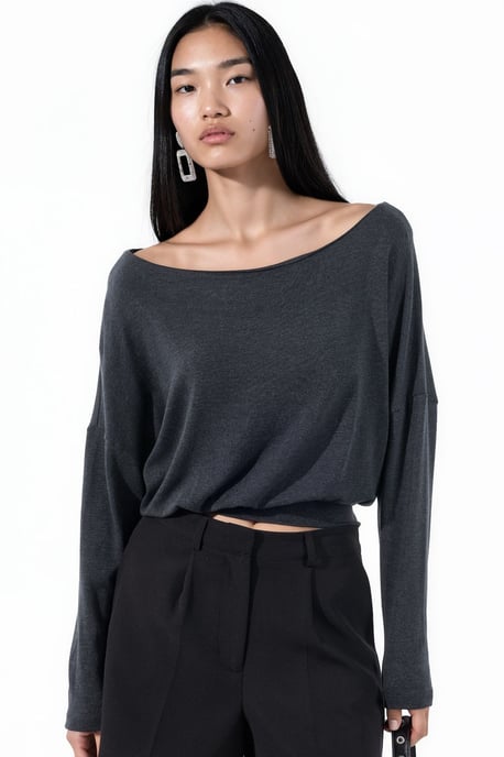 Women's Acrylic-Blend Blouse - Image 1