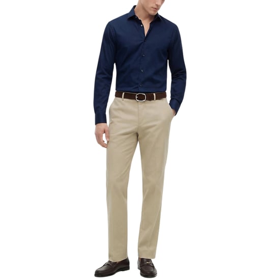 TOMMY HILFIGER Mens Shirts Slim Fit Oxford Long Sleeve Casual Cotton Formal Top - Image 3