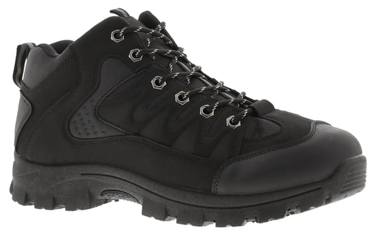 X-Hiking Mens Walking Boots Climber 2 Lace Up black - Image 1
