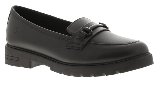Hush Puppies Girls School Shoes Hazel Leather black - Image 1