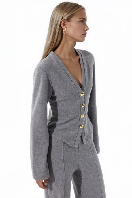 Cotton-Blend Cardigan - Image 2