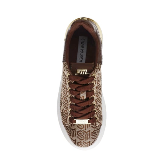 Steve Madden Glider 2-sportschoenen voor dames (Bruin) - Image 3