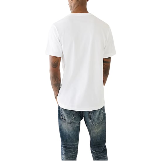 True Religion 108017 Mens T Shirts Crew Neck Short Sleeve Summer Soft Cotton Tee - Image 2