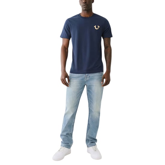 True Religion 700163 Mens T Shirts Crew Neck Short Sleeve Summer Soft Cotton Tee - Image 3