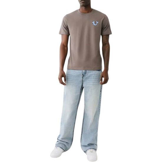True Religion 700163 Mens T Shirts Crew Neck Short Sleeve Summer Soft Cotton Tee - Image 2