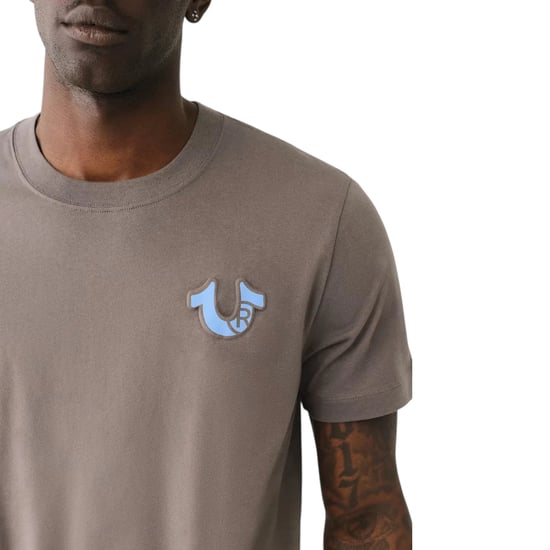 True Religion 700163 Mens T Shirts Crew Neck Short Sleeve Summer Soft Cotton Tee - Image 4