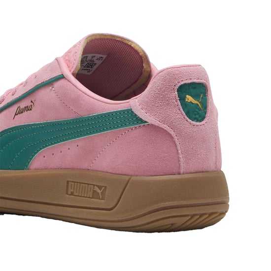 Puma Klassika leren lage sneakers voor dames (Groen/roze) - Image 3