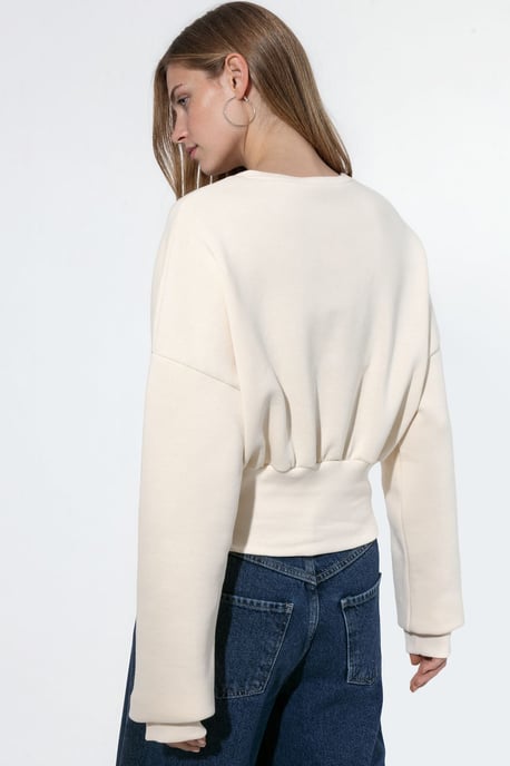 Women's Cotton-Polyester Sweatshirt - Image 3
