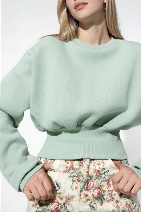 Women's Cotton-Polyester Sweatshirt - Image 4
