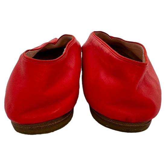 Celine ballerina's met spitse neus in rood leer - Image 6