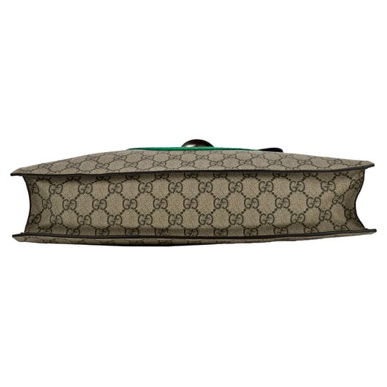 Gucci Bosco Patch GG Supreme Tote Bag in beige gecoat canvas - Image 5