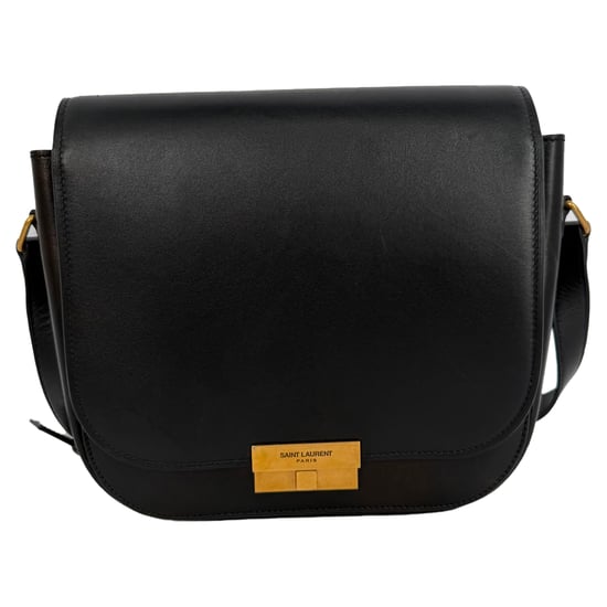 Saint Laurent Small Betty Satchel tas in zwart leer - Image 1