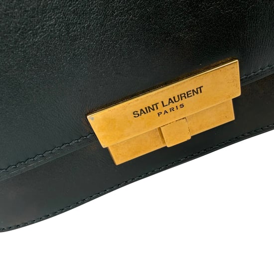 Saint Laurent Small Betty Satchel tas in zwart leer - Image 5