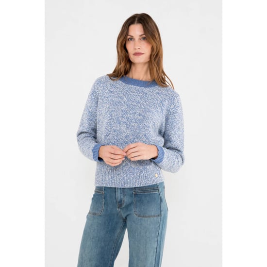 Maicazz Vron trui jeans/gold - Image 1