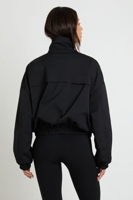 Tall Funnel Neck Bomber Jacket - Image 2