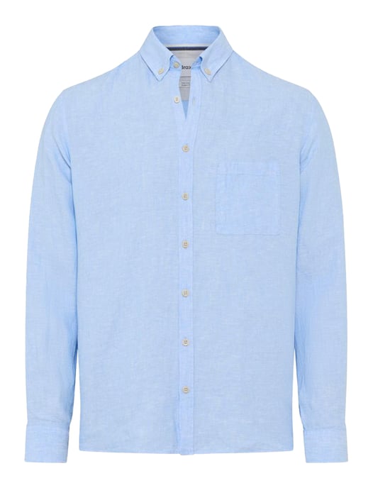 casual overhemd Brax lichtblauw - Image 1